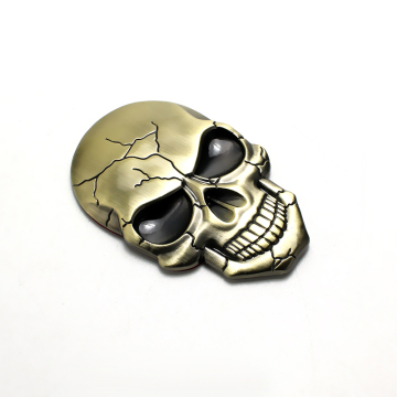 3D Metal Skeleton Stickers for Car and Motorcycle Body Styling