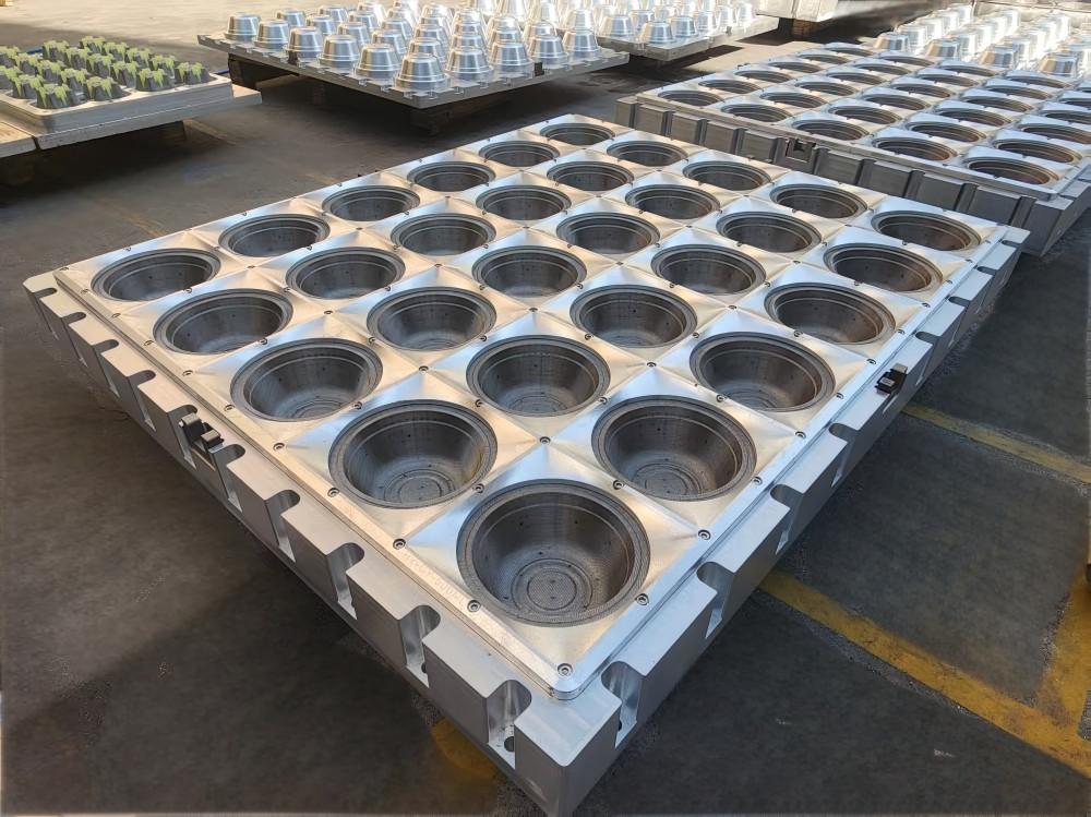 Pulp food box mold steady aluminum alloy mold