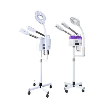 JDSBeauty 3-in-1 Facial Steamer Machine: Combining Cold, Hot Functionality & LED Magnifying Glass for Comprehensive Skin Care