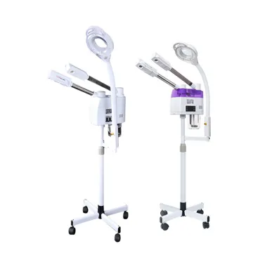JDSBeauty 3-in-1 Facial Steamer Machine: Combining Cold, Hot Functionality & LED Magnifying Glass for Comprehensive Skin Care