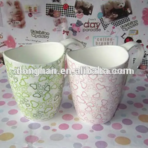 white porcelain cup for gift