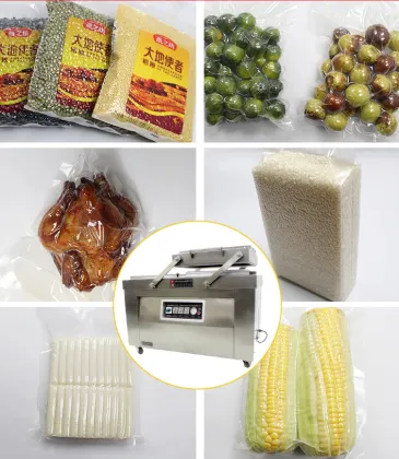 Automatic Double Chamber Vacuum Sealer for Meat and Fresh Foods