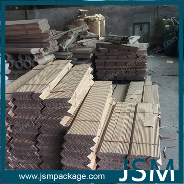 Carton material paper corner protector with printing