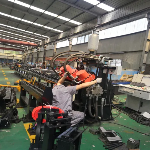 CNC Punching Shearing Line for Flat Bar