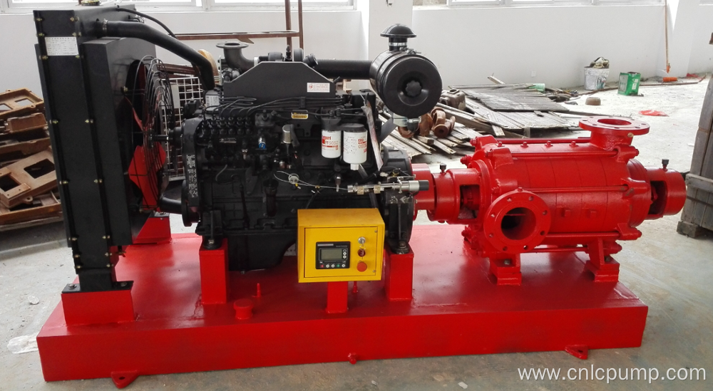 fire fighting pump set with diesel engine