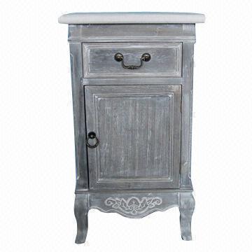 Night Table, Made of Solid Wood