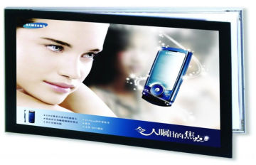 A2 12v Hanging Crystal Double Sided Led Light Box Outdoor Backlit Signboard