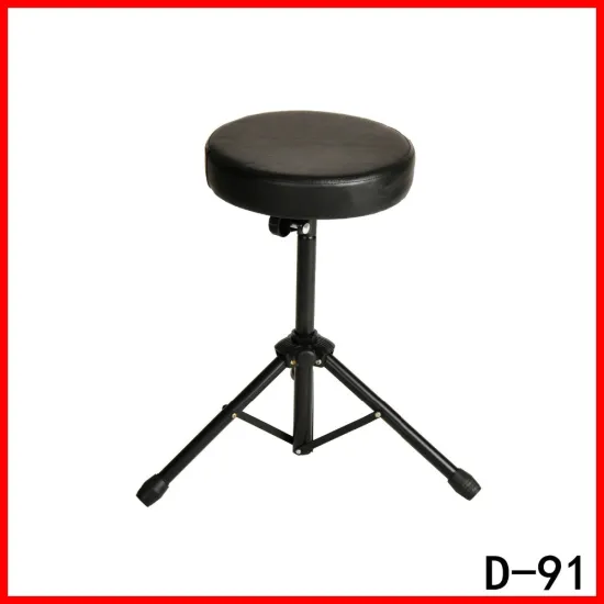 D-91 drum stool, instrument stool,,drum throne black powder coated