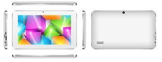 White DuaL core Android 4.2.2 Digital TV tablet 7 Inch with