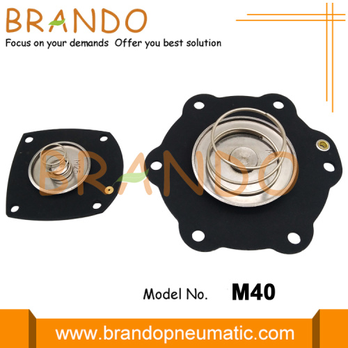 Membrane de valve de dépoussiéreur de type Turbo M25 + M40