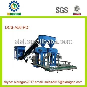 1t industrial cement powder packing machines