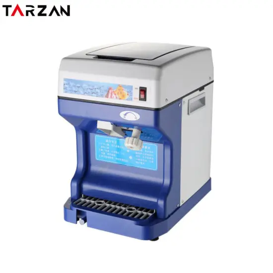 Professional High-Efficiency Electric Ice Crushers and Shavers: Commercial-grade Ice Machine for Snow Cones
