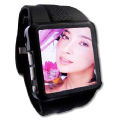 CSTN 1,5 pouces LED Photo Viewer Watch avec câble USB et polymère Lithium BatteryNew