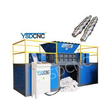High Quality Two-Shaft Shredder for Plastic, Metal, and Cardboard Recycling