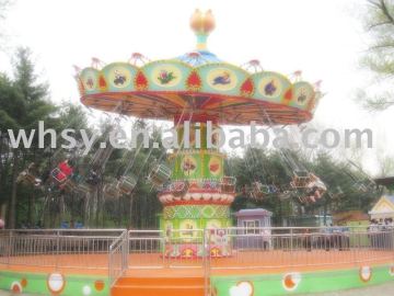 Outdoor playground amusement equipment flying chair