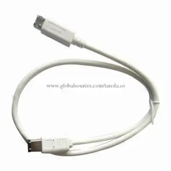 Firewire IEEE 1394 9-pin to 6-pin Cable Assembly, Available in Customized Cable Materials