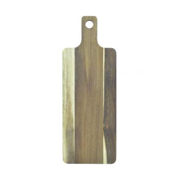 Tagliere in legno da cucina con manico