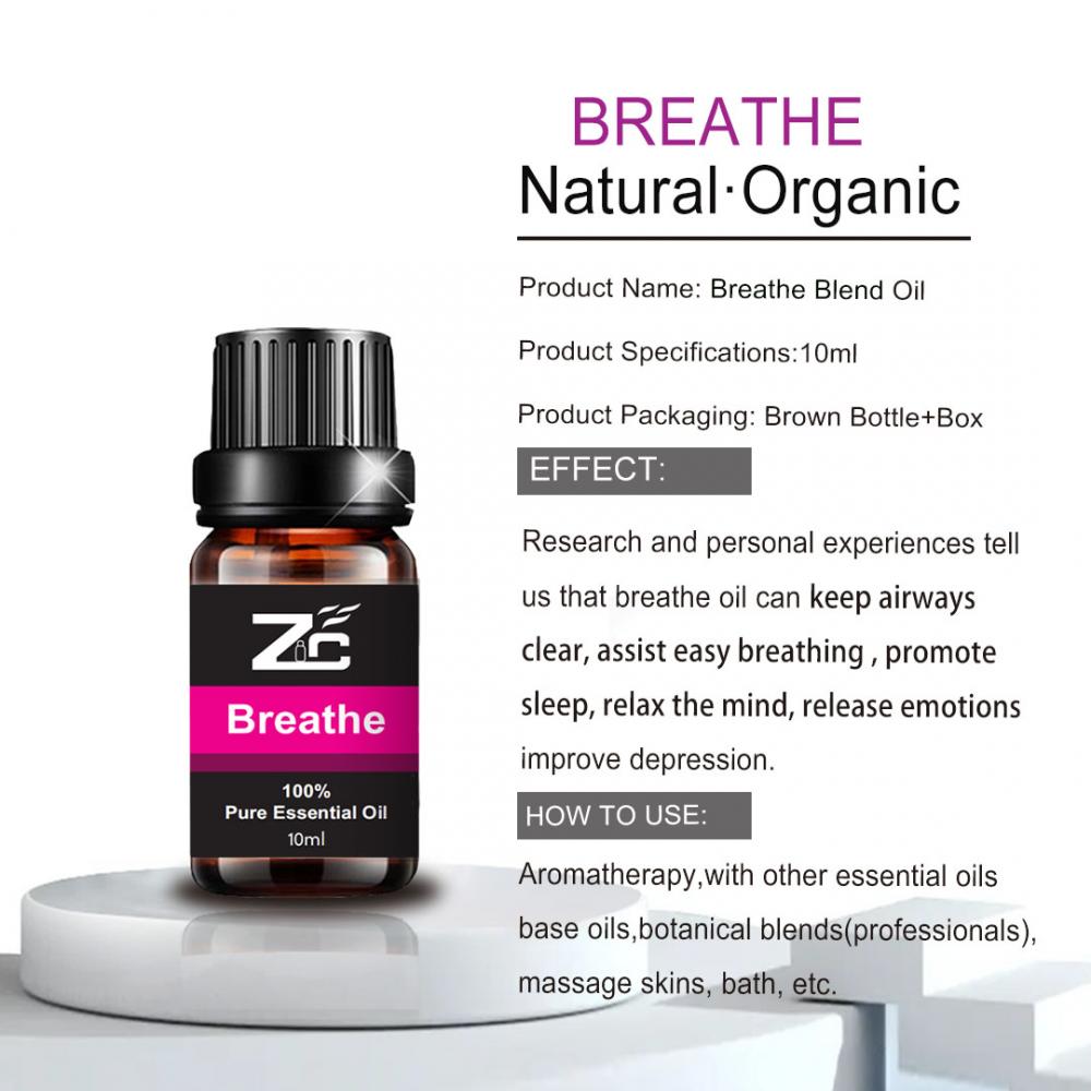 10 ml d&#39;huile de mélange d&#39;huile essentielle pour le massage du diffuseur