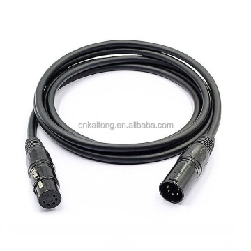Audio Cable Roll: 5-Pin Female XLR to Male XLR for Microphone, DMX, and Speaker Connections - 100m Wire