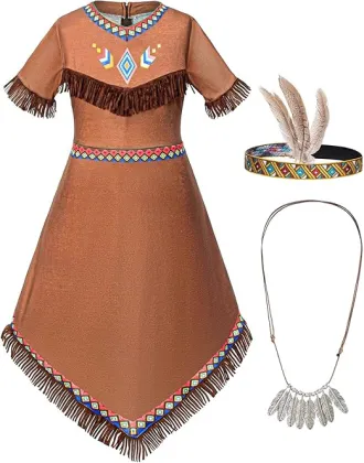 Native American Costume Girls Dress