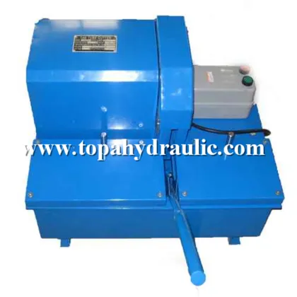 30D parker hydraulic hose cutting equipment