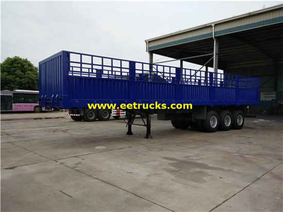 40 Ton Bulk Box Van نصف مقطورة