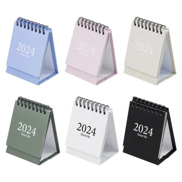 2024 Custom Printed Fashion Mini Desk Desk Calendar Оптовик