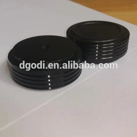 made in china black anodized aluminum knob for electronical potentiometer
