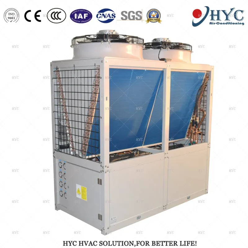 R410A Modular Air Source Heat Pump for Central Air Conditioning