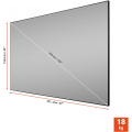 100 inch Fresnel Ultra Narrow Frame Projector Screen