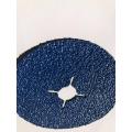 fiber disc 5inch grain zircon thickness 0.8mm