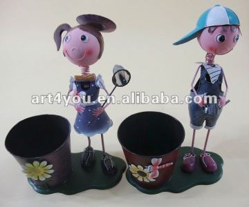 new design metal folk craft dolls(HK 310)