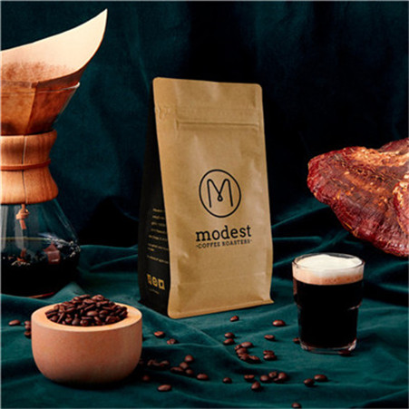 Coffee packing bag with background43