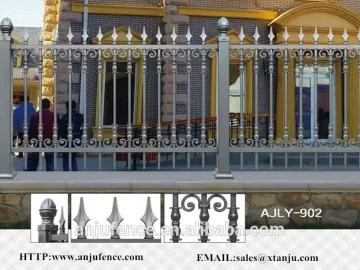 ISO certificated Decorative aluminum garden fence AJLY-902