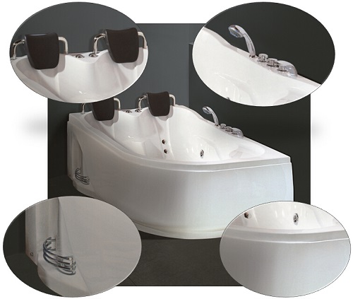 japanese hydromassage bathtub with video whirlpool bath tub spa