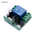 OOTDTY 1CH Wireless Remote Control Switch DC 12V 10A 433MHz Transmitter with Receiver