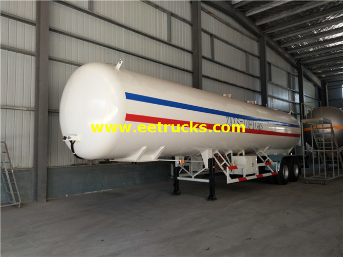 45000l ASME LPG Tanker Trailers