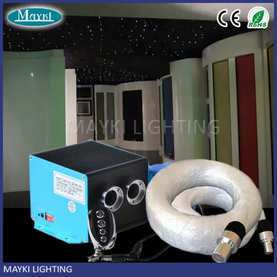 Hot sale star ceiling projector night light with fiber optic lighting