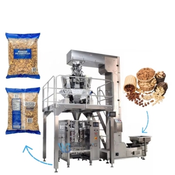 Automatic Vertical Snacks & Fries Packaging Machine with Sealing Function