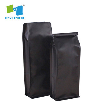 Grade Safety Flat Bottom Aluminum Foil Coffee Packaging