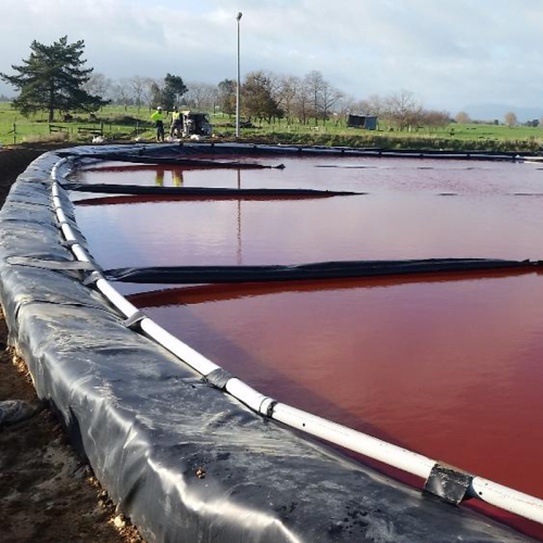 Material de tanques de peixe Langue as membranas plásticas HDPE