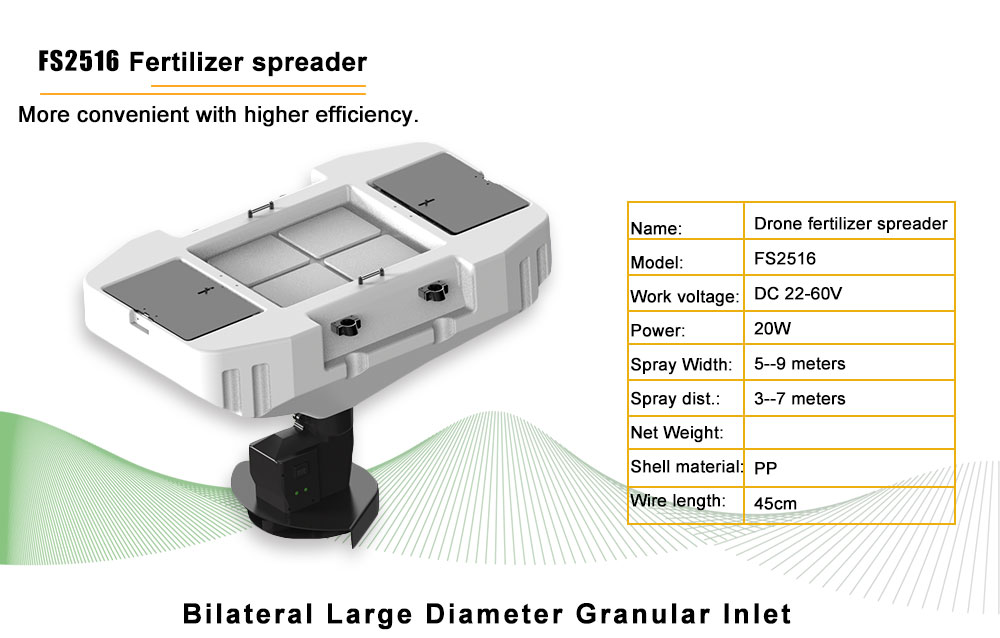 drone spreading system seeds spreader fertilizer spreading drone