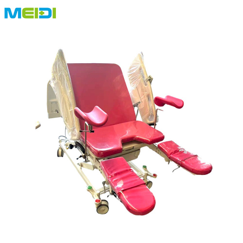 Electric Gynecology Examination Bed with Wheels Obstetrics Gynecology & Birth Control Chair