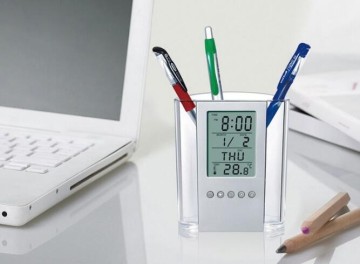 Promotional Penholder With Calendar