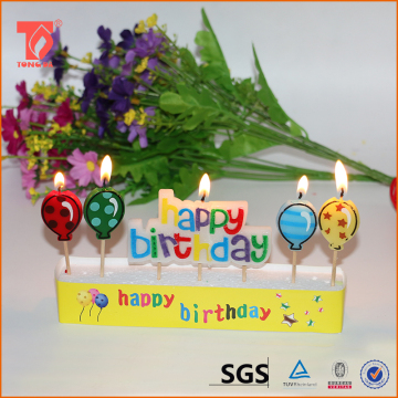 Stick birthday party letter candles
