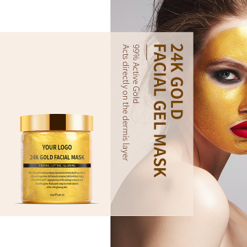 24K Gold Collagen Facial Mask - Anti-Wrinkle & Moisturizing Face Mask (250g)