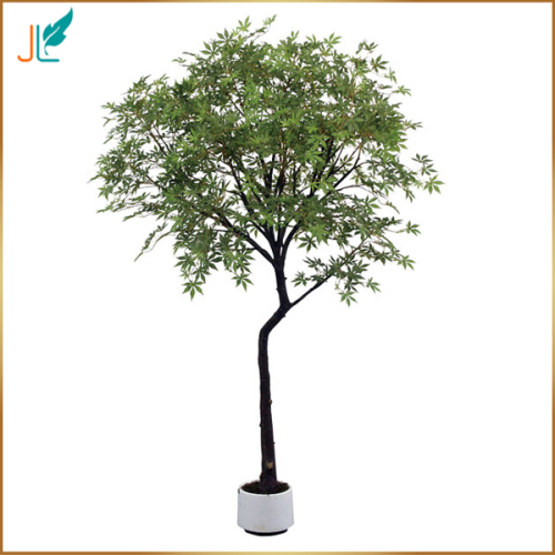 225cm evergreen hot sale best quality artificial maple tree for garden decoration