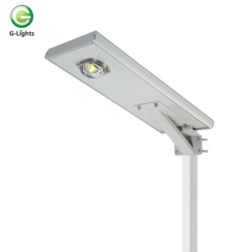 Nueva venta luz de calle solar todo en uno ip65 50w