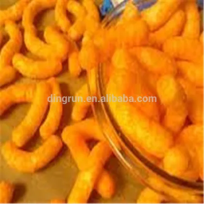 fried food kurkure extruder machinery