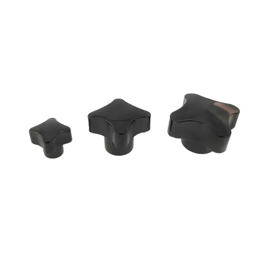 High Quality Cross M5 M6 M8 Bakelite Plastic Female Threaded Clamping Knob